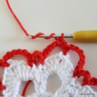 Centro de mesa com flor de pêsego (17)