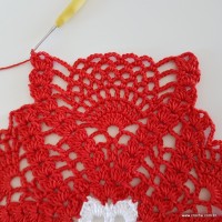 Centro de mesa com flor de pêsego (177)