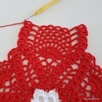 Centro de mesa com flor de pêsego (179)