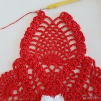 Centro de mesa com flor de pêsego (180)