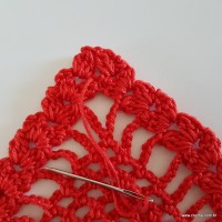 Centro de mesa com flor de pêsego (189)