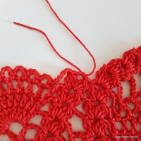 Centro de mesa com flor de pêsego (192)