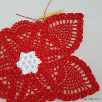 Centro de mesa com flor de pêsego (203)