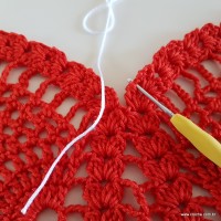 Centro de mesa com flor de pêsego (209)