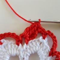 Centro de mesa com flor de pêsego (21)