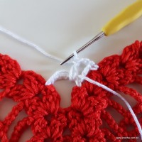 Centro de mesa com flor de pêsego (218)