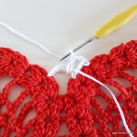 Centro de mesa com flor de pêsego (219)