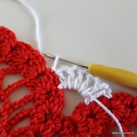 Centro de mesa com flor de pêsego (222)