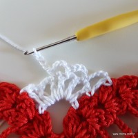 Centro de mesa com flor de pêsego (226)