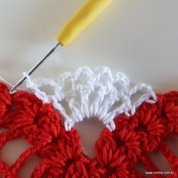 Centro de mesa com flor de pêsego (227)