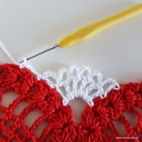 Centro de mesa com flor de pêsego (229)