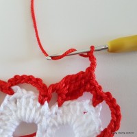 Centro de mesa com flor de pêsego (23)