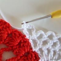 Centro de mesa com flor de pêsego (238)