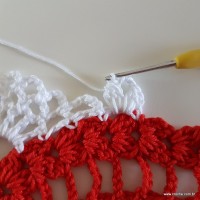 Centro de mesa com flor de pêsego (244)