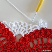 Centro de mesa com flor de pêsego (245)