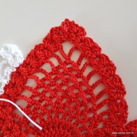 Centro de mesa com flor de pêsego (253)