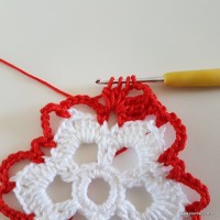 Centro de mesa com flor de pêsego (28)