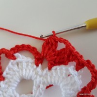 Centro de mesa com flor de pêsego (29)