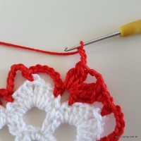 Centro de mesa com flor de pêsego (30)