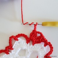 Centro de mesa com flor de pêsego (31)