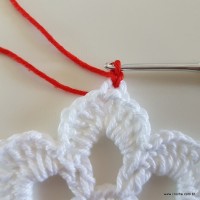 Centro de mesa com flor de pêsego (4)