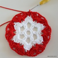 Centro de mesa com flor de pêsego (41)