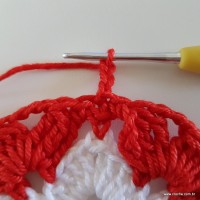 Centro de mesa com flor de pêsego (44)