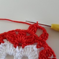 Centro de mesa com flor de pêsego (48)