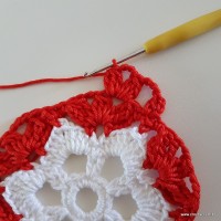 Centro de mesa com flor de pêsego (51)