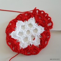 Centro de mesa com flor de pêsego (57)