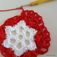 Centro de mesa com flor de pêsego (58)