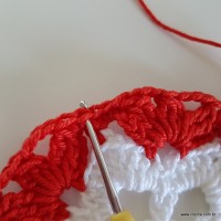 Centro de mesa com flor de pêsego (61)