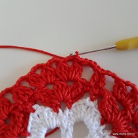 Centro de mesa com flor de pêsego (65)