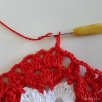 Centro de mesa com flor de pêsego (67)