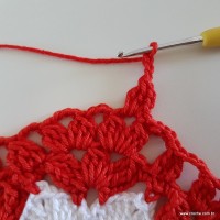 Centro de mesa com flor de pêsego (69)