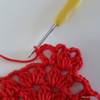 Centro de mesa com flor de pêsego (72)