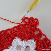 Centro de mesa com flor de pêsego (73)