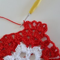 Centro de mesa com flor de pêsego (75)