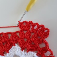 Centro de mesa com flor de pêsego (76)