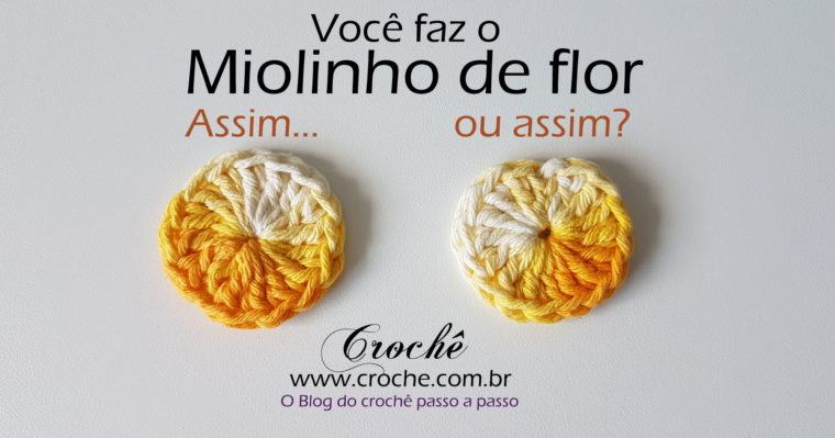 miolinho de flor redondo