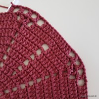 Tapete redondo passo a passo parte 1 (100)