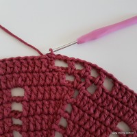 Tapete redondo passo a passo parte 1 (102)