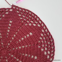 Tapete redondo passo a passo parte 1 (138)