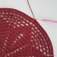 Tapete redondo passo a passo parte 1 (143)