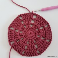 Tapete redondo passo a passo parte 1 (26)