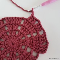 Tapete redondo passo a passo parte 1 (33)