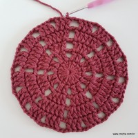 Tapete redondo passo a passo parte 1 (34)