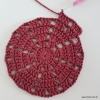 Tapete redondo passo a passo parte 1 (43)