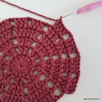 Tapete redondo passo a passo parte 1 (44)