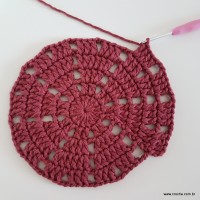 Tapete redondo passo a passo parte 1 (45)